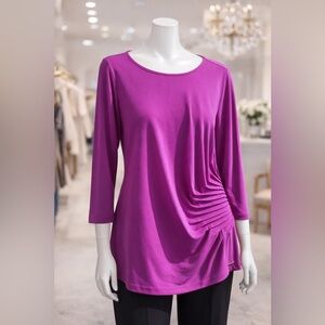 Calvin Klein Pomegranate Women's Top